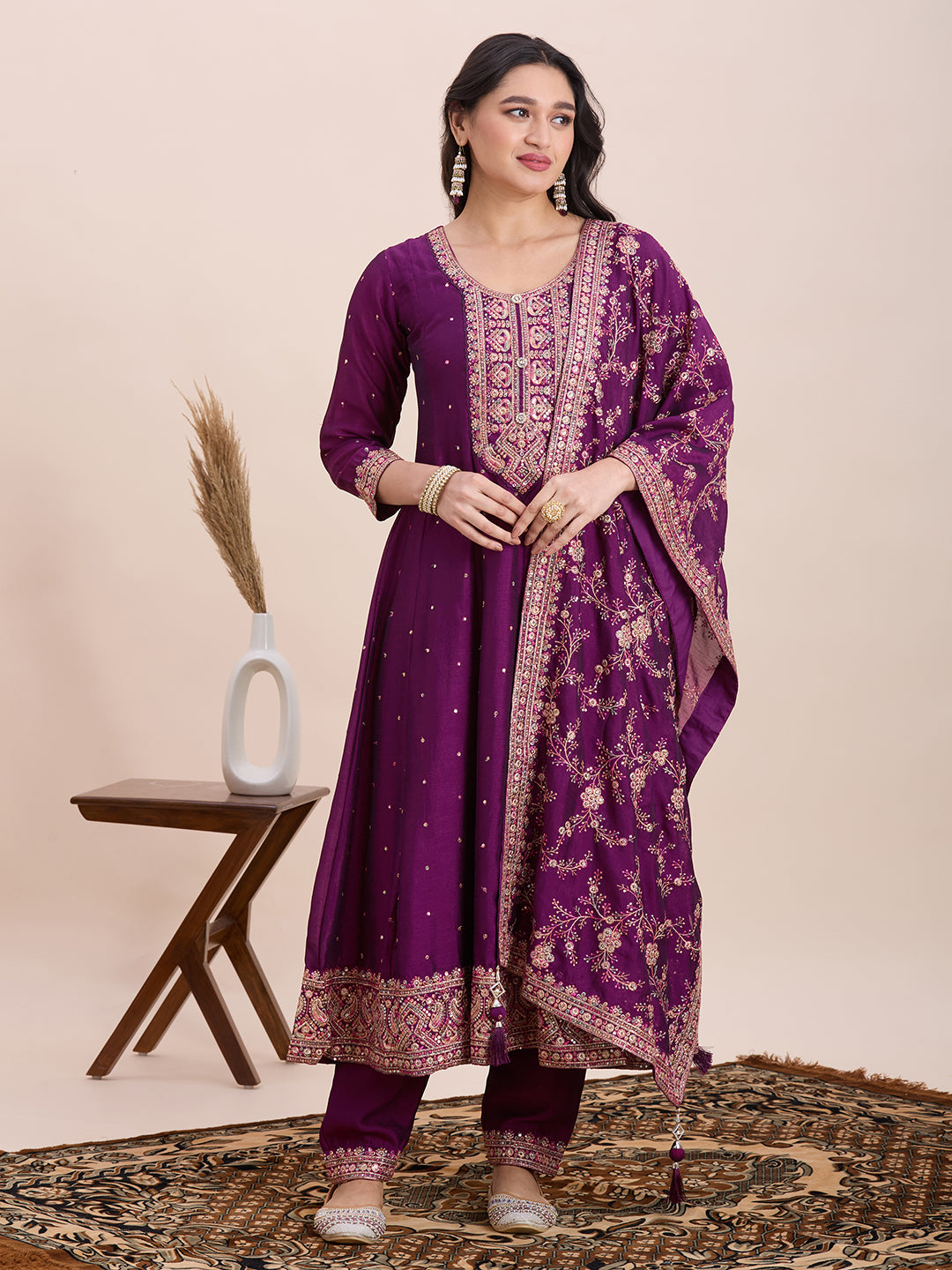 Krina Flair Suit - Roop Darshan