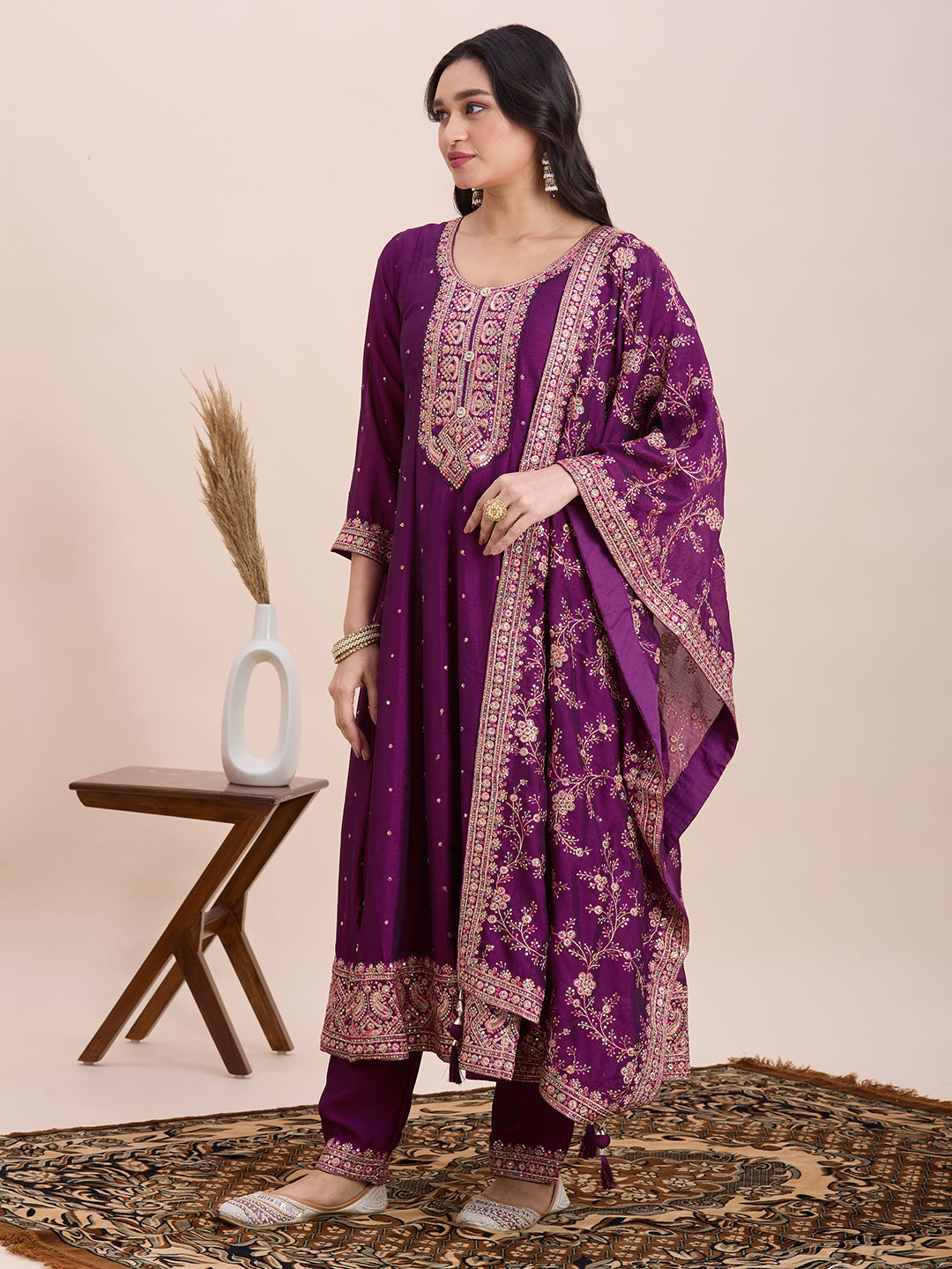 Krina Flair Suit - Roop Darshan