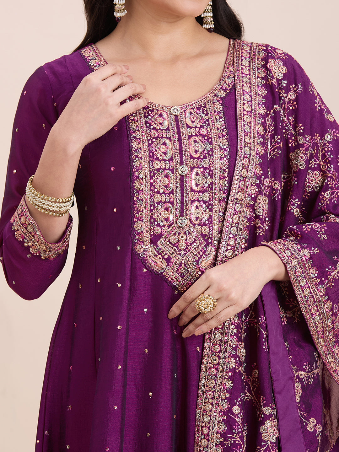 Krina Flair Suit - Roop Darshan