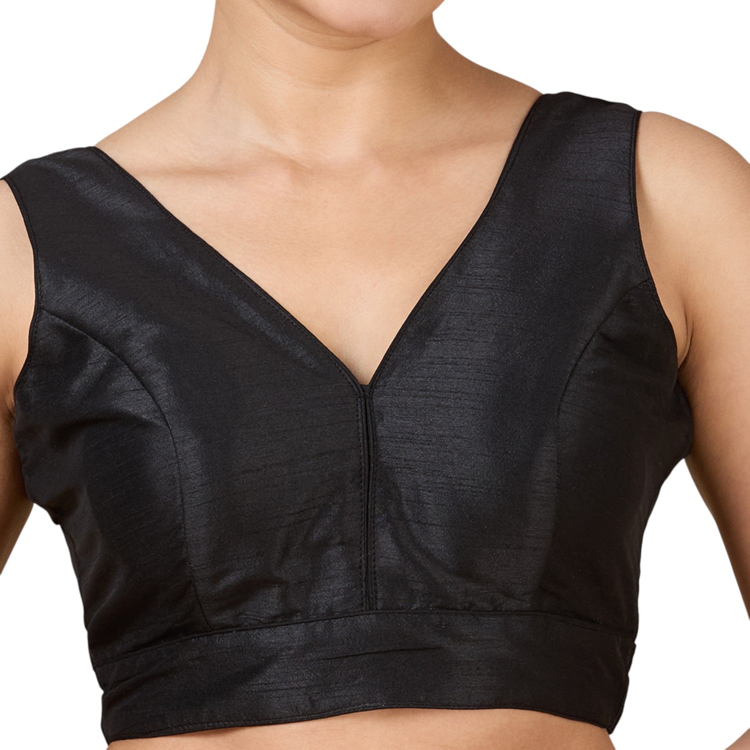 Dupion Silk Saree Blouse - Roop Darshan