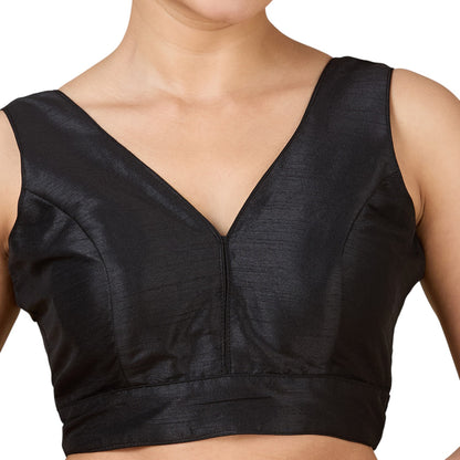 Dupion Silk Saree Blouse