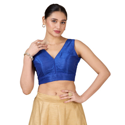 Dupion Silk Saree Blouse