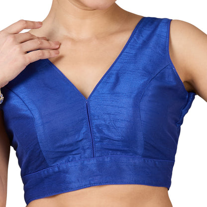 Dupion Silk Saree Blouse