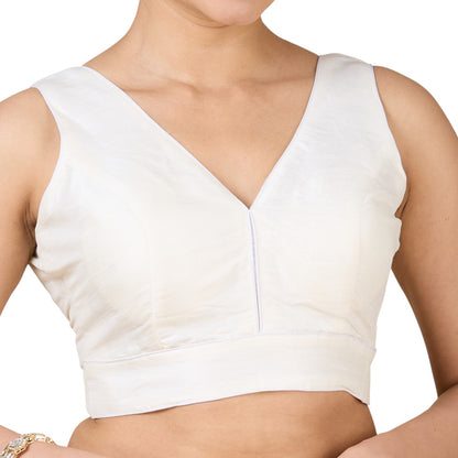 Dupion Silk Saree Blouse