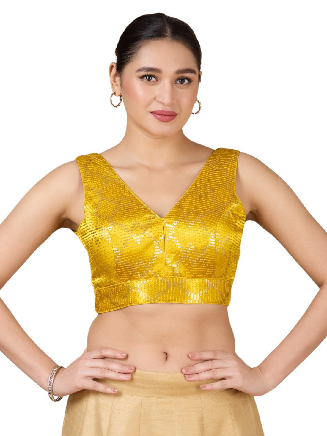 Silk Zari Tiki Work Blouse