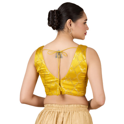 Silk Zari Tiki Work Blouse