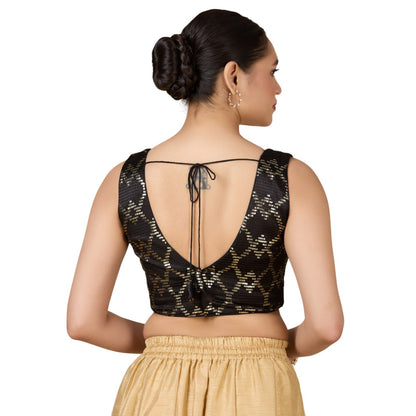 Silk Zari Tiki Work Blouse