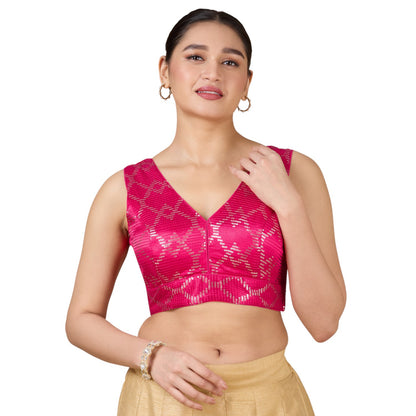 Silk Zari Tiki Work Blouse