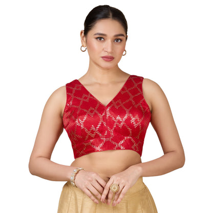 Silk Zari Tiki Work Blouse