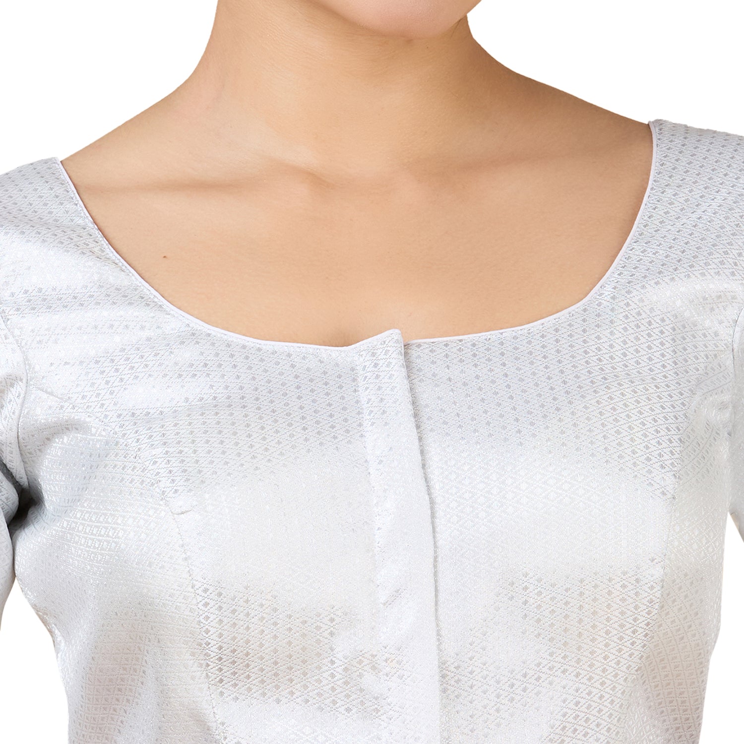 Brocade Silk Blouse - Roop Darshan