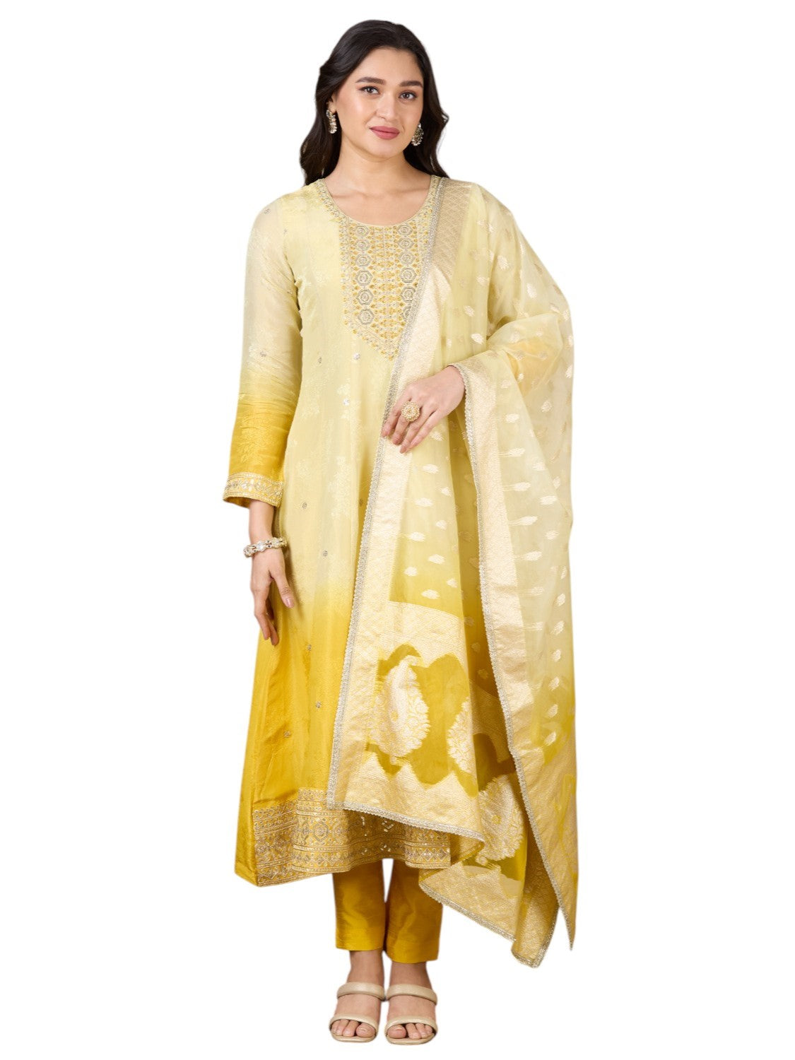Tanvi Flair Suit - Roop Darshan