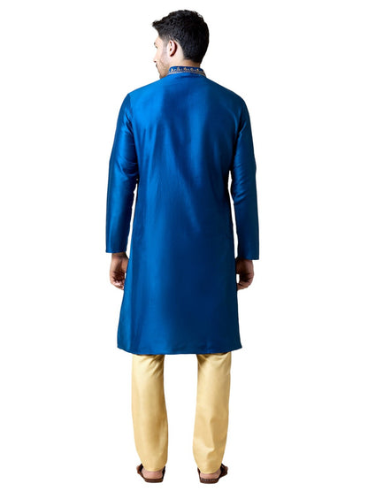 Mens Silk Kurta Set - Roop Darshan
