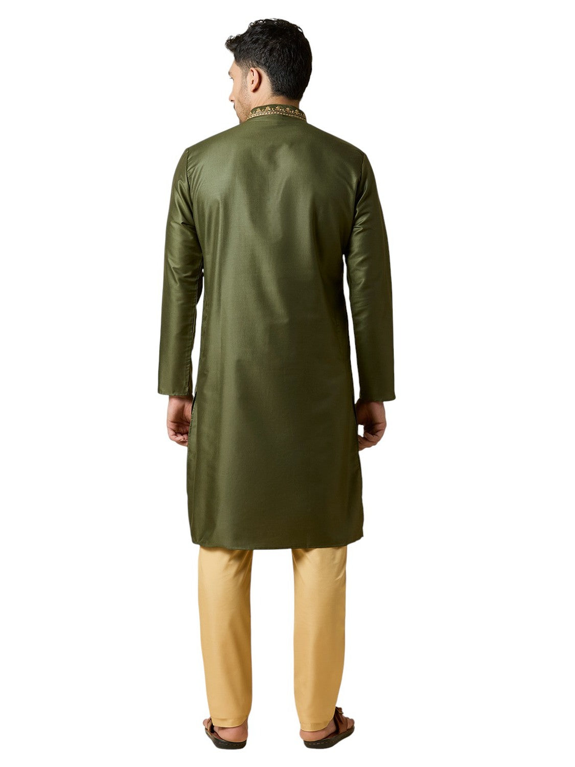 Mens Silk Kurta Set - Roop Darshan