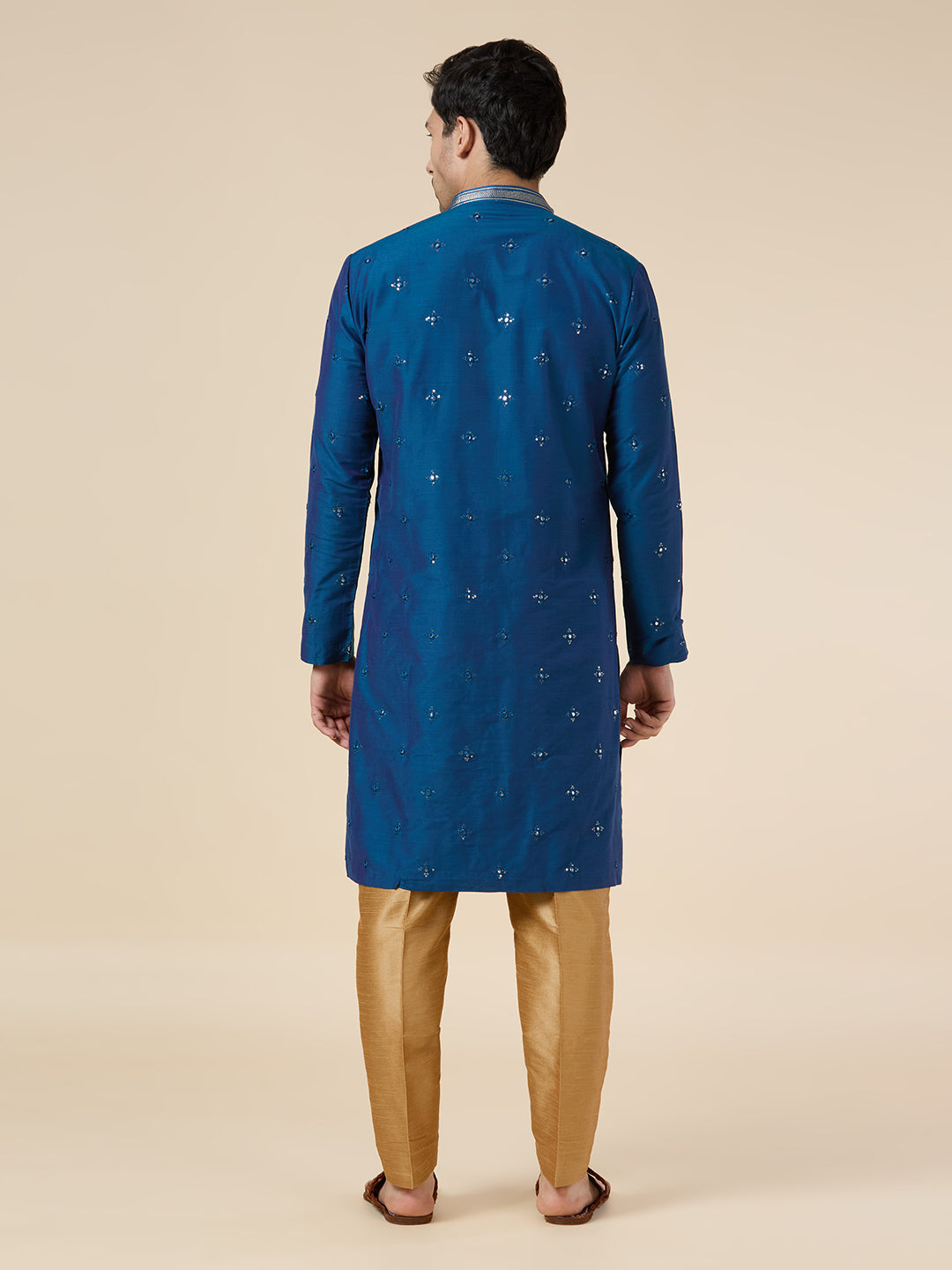Mens Silk Kurta Set