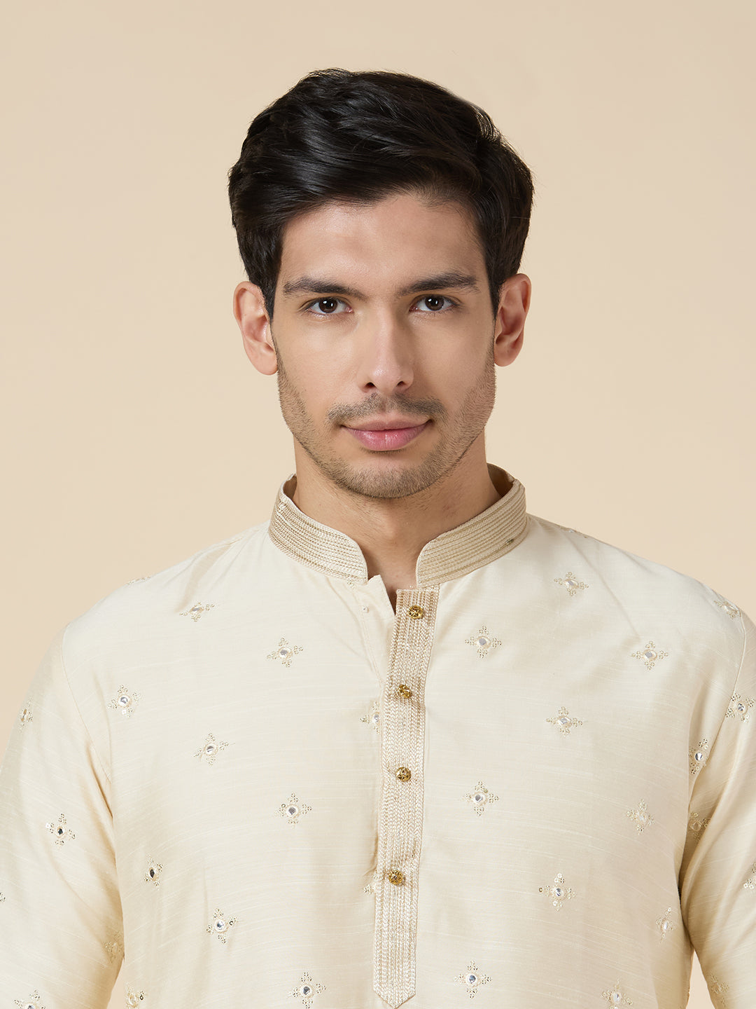 Mens Silk Kurta Set - Roop Darshan