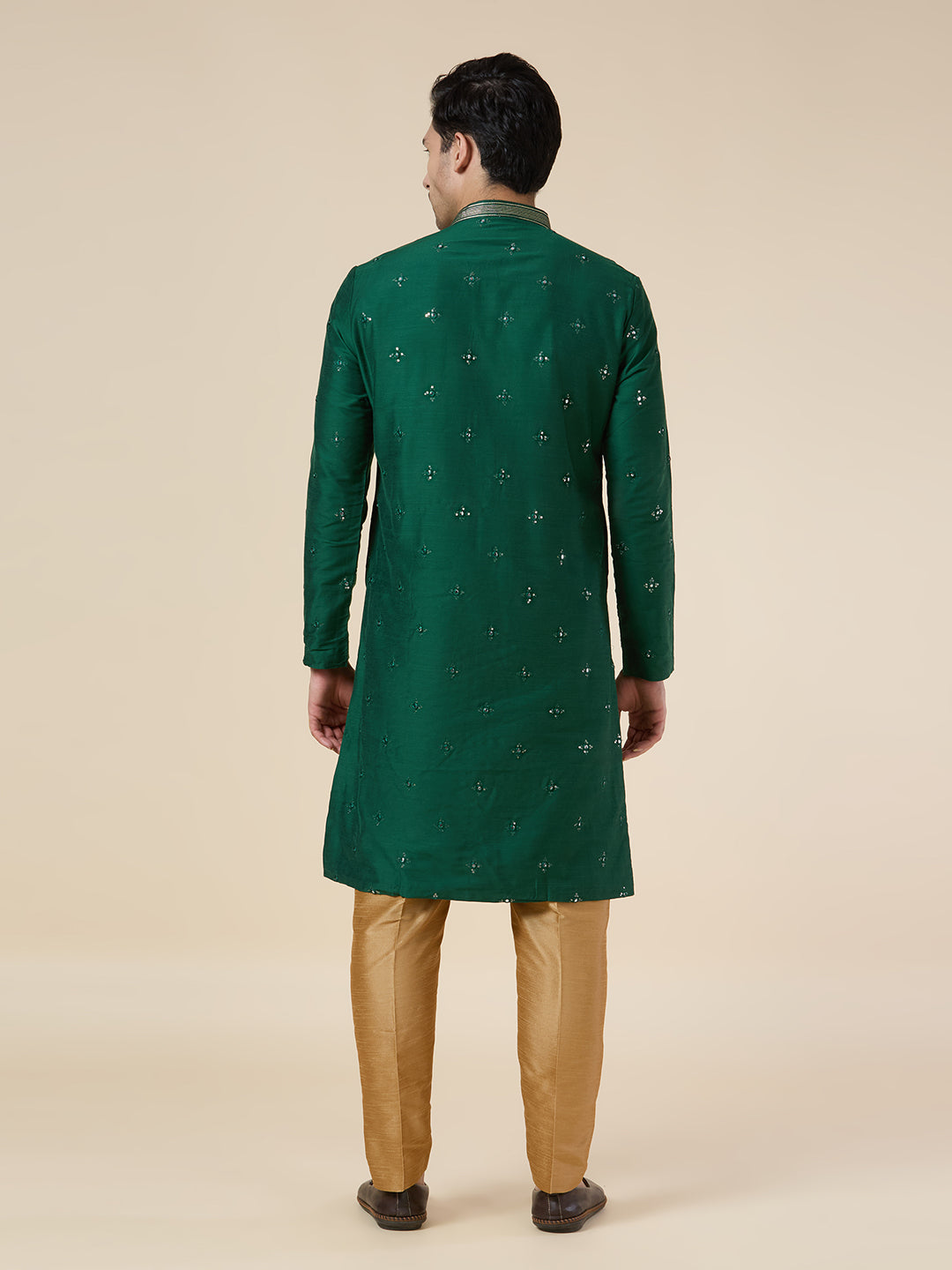 Mens Silk Kurta Set - Roop Darshan