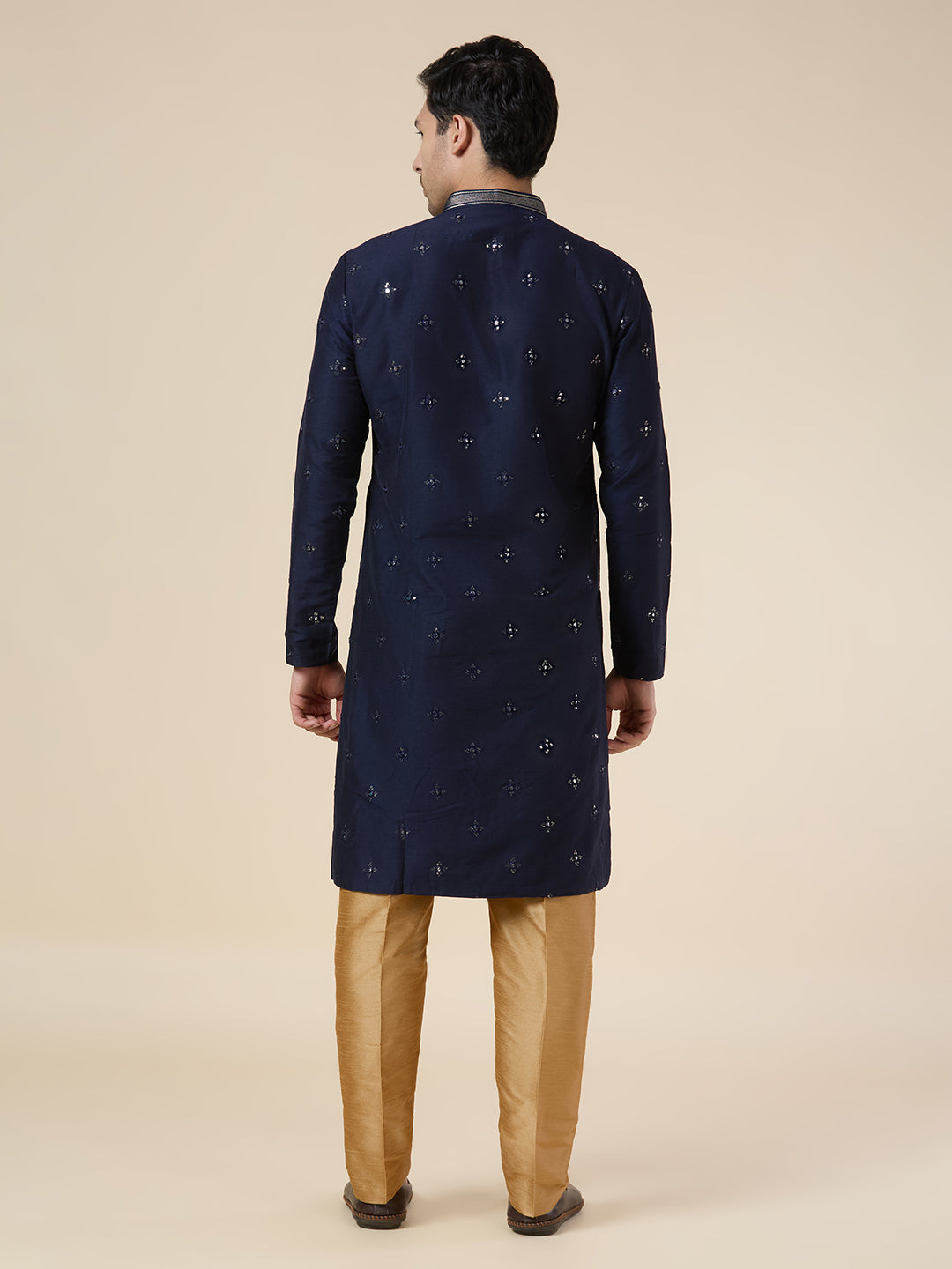Mens Silk Kurta Set