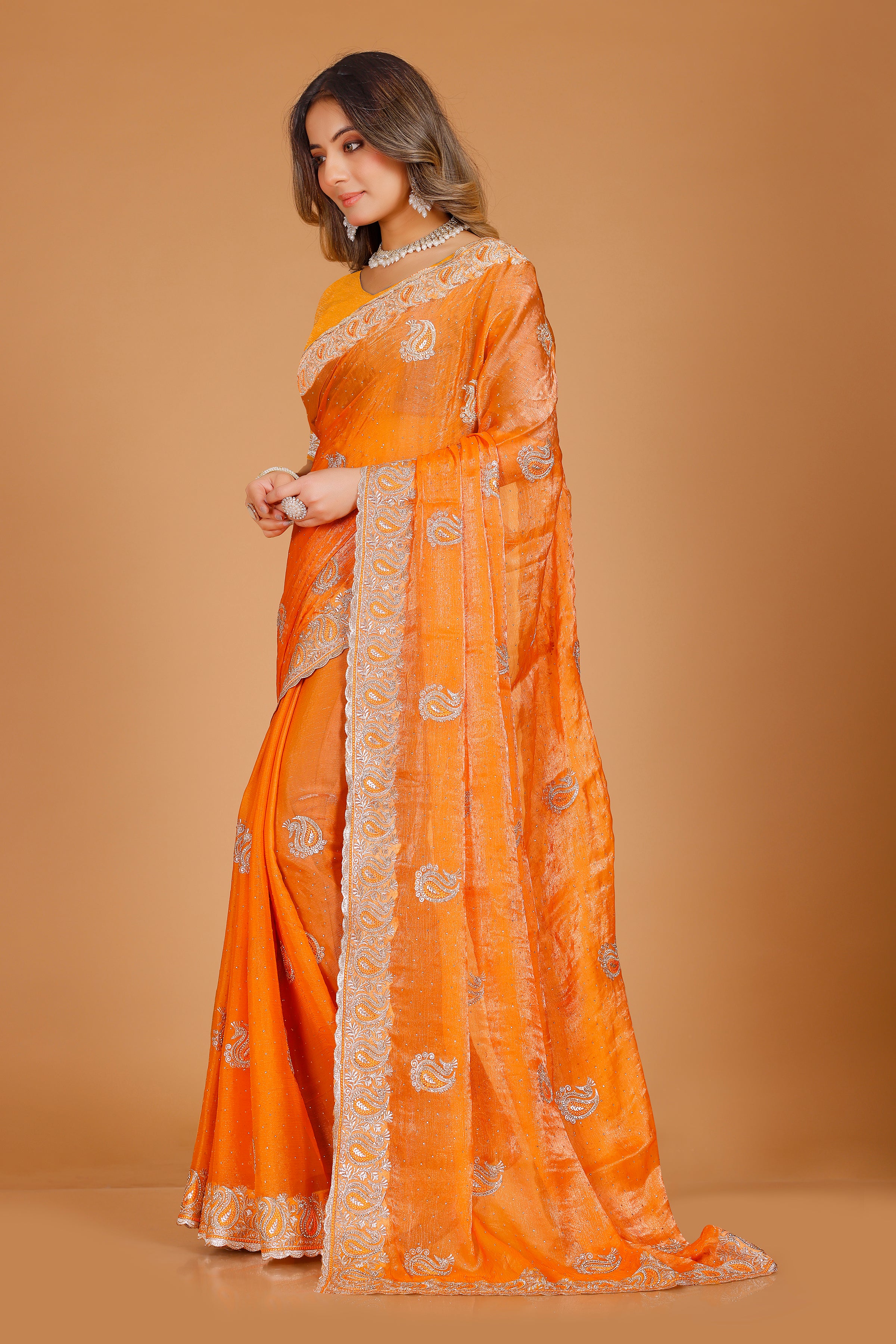 Jemini Saree - Roop Darshan