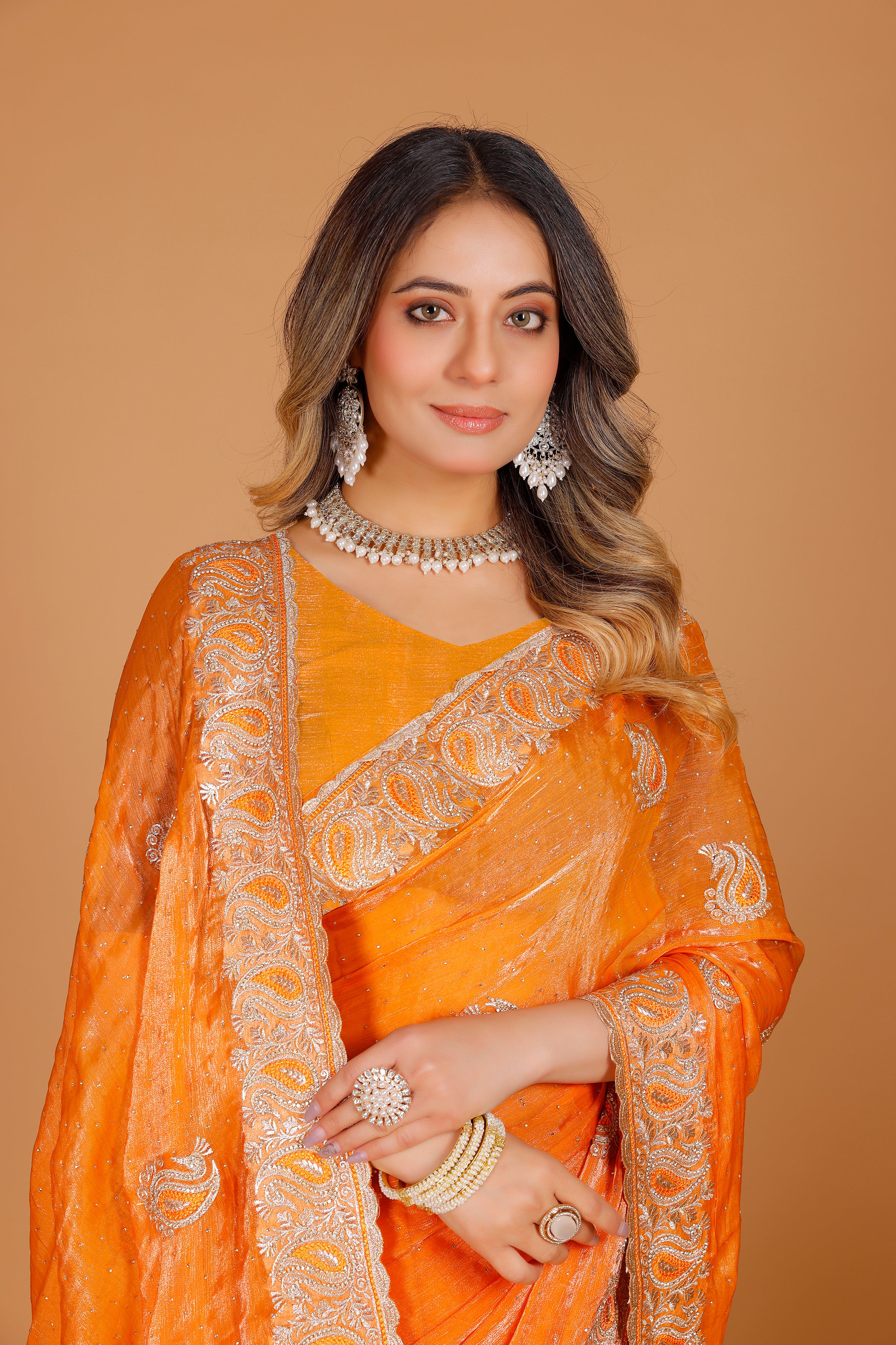 Jemini Saree - Roop Darshan
