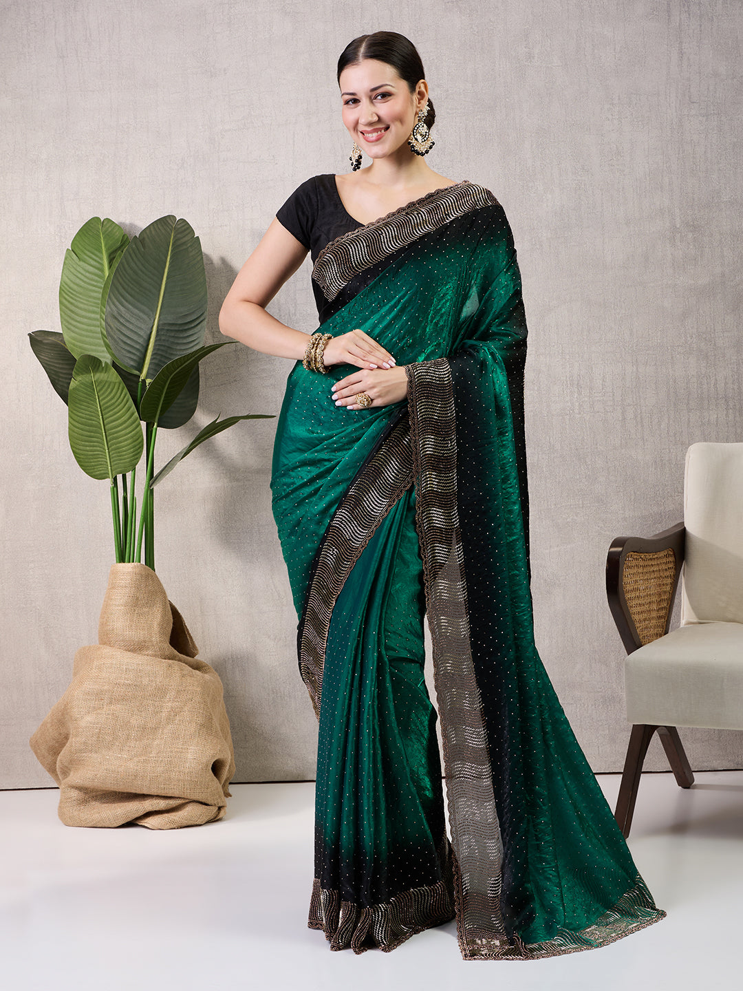 Sahana Satin Saree