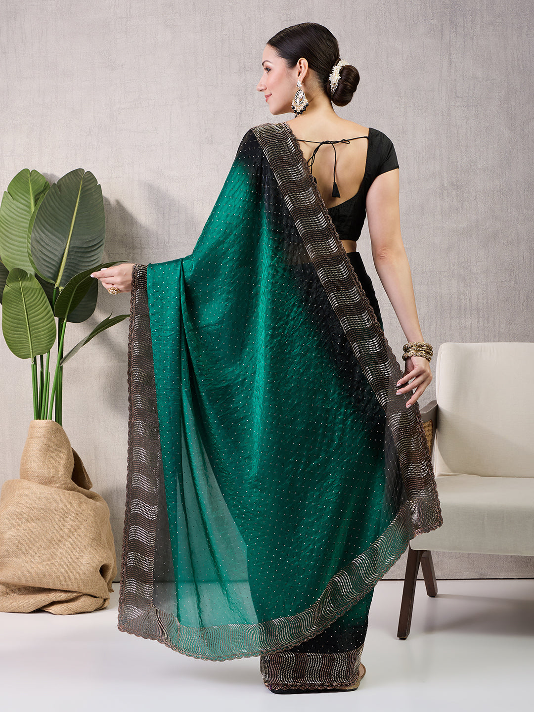 Sahana Satin Saree