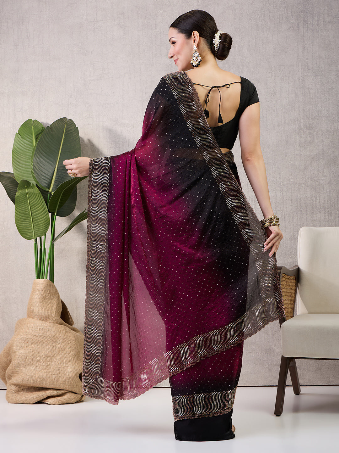 Sahana Satin Saree