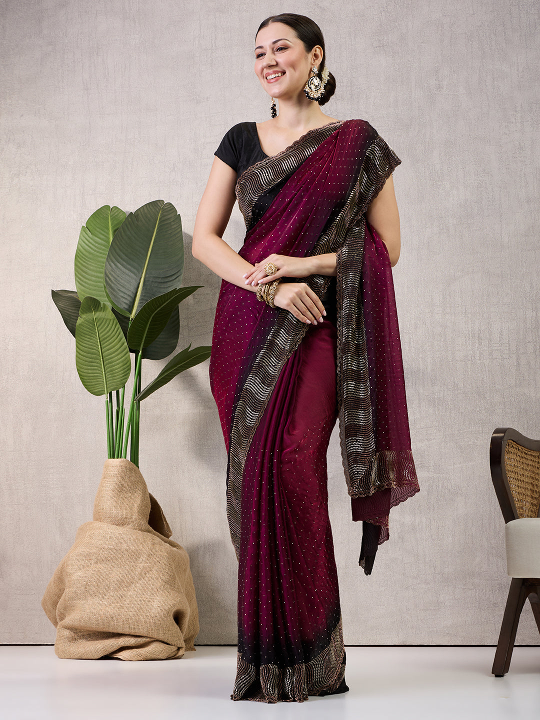 Sahana Satin Saree