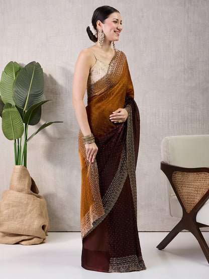 Reshmi Satin Shaded Saree