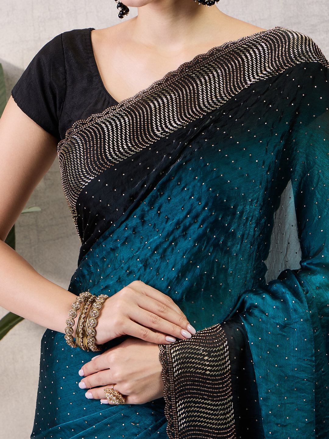 Reshmi Satin Shaded Saree