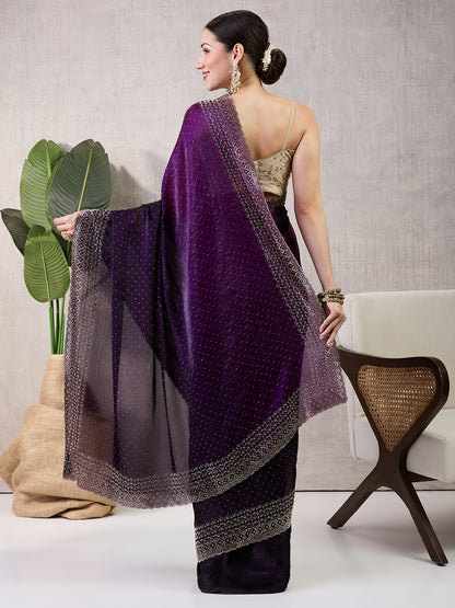 Reshmi Satin Shaded Saree