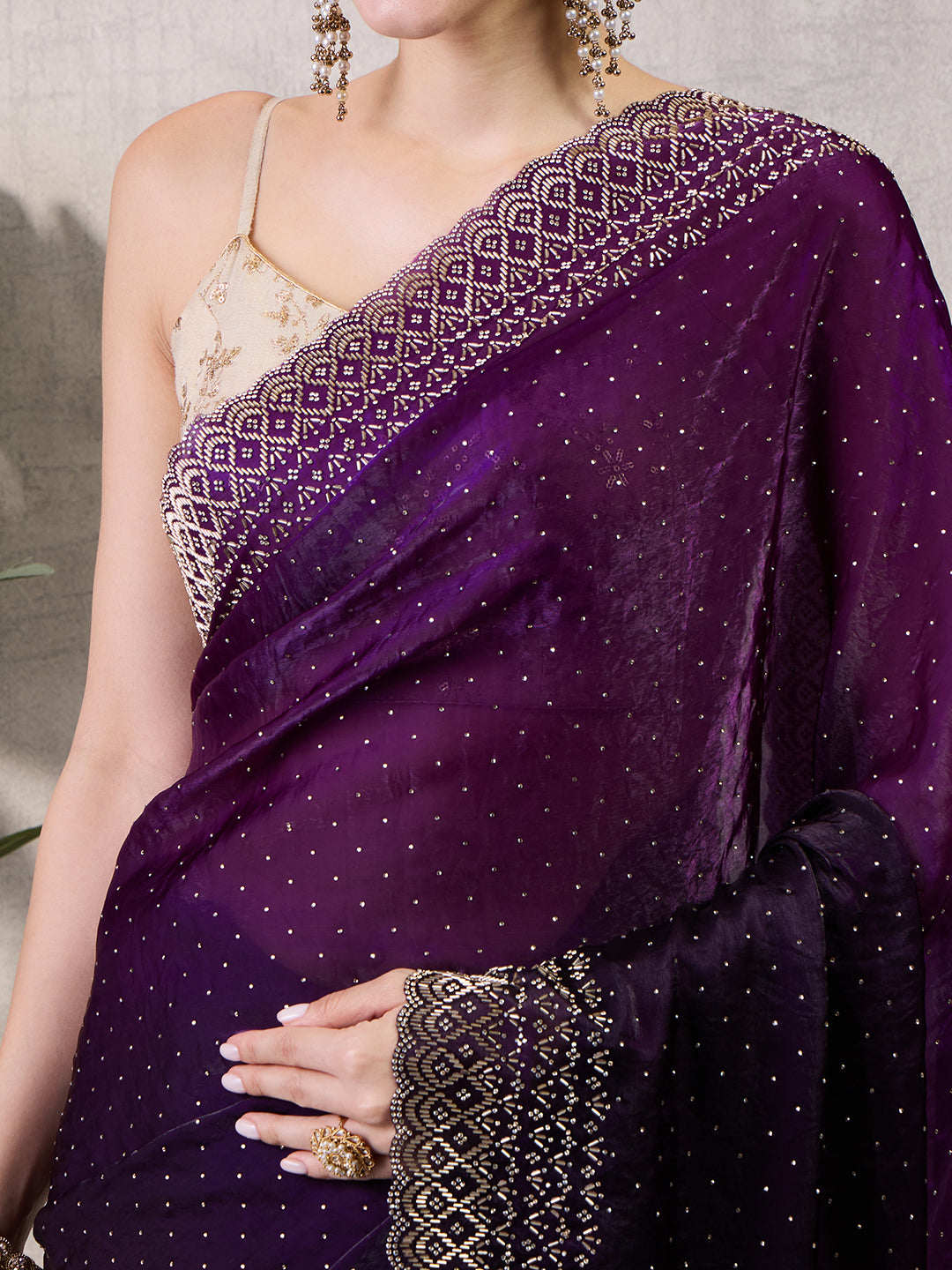 Reshmi Satin Shaded Saree