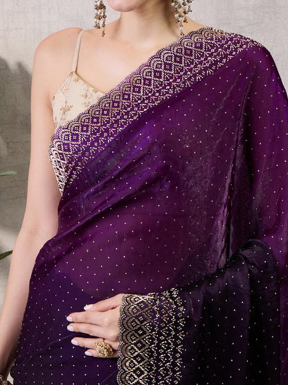 Reshmi Satin Shaded Saree