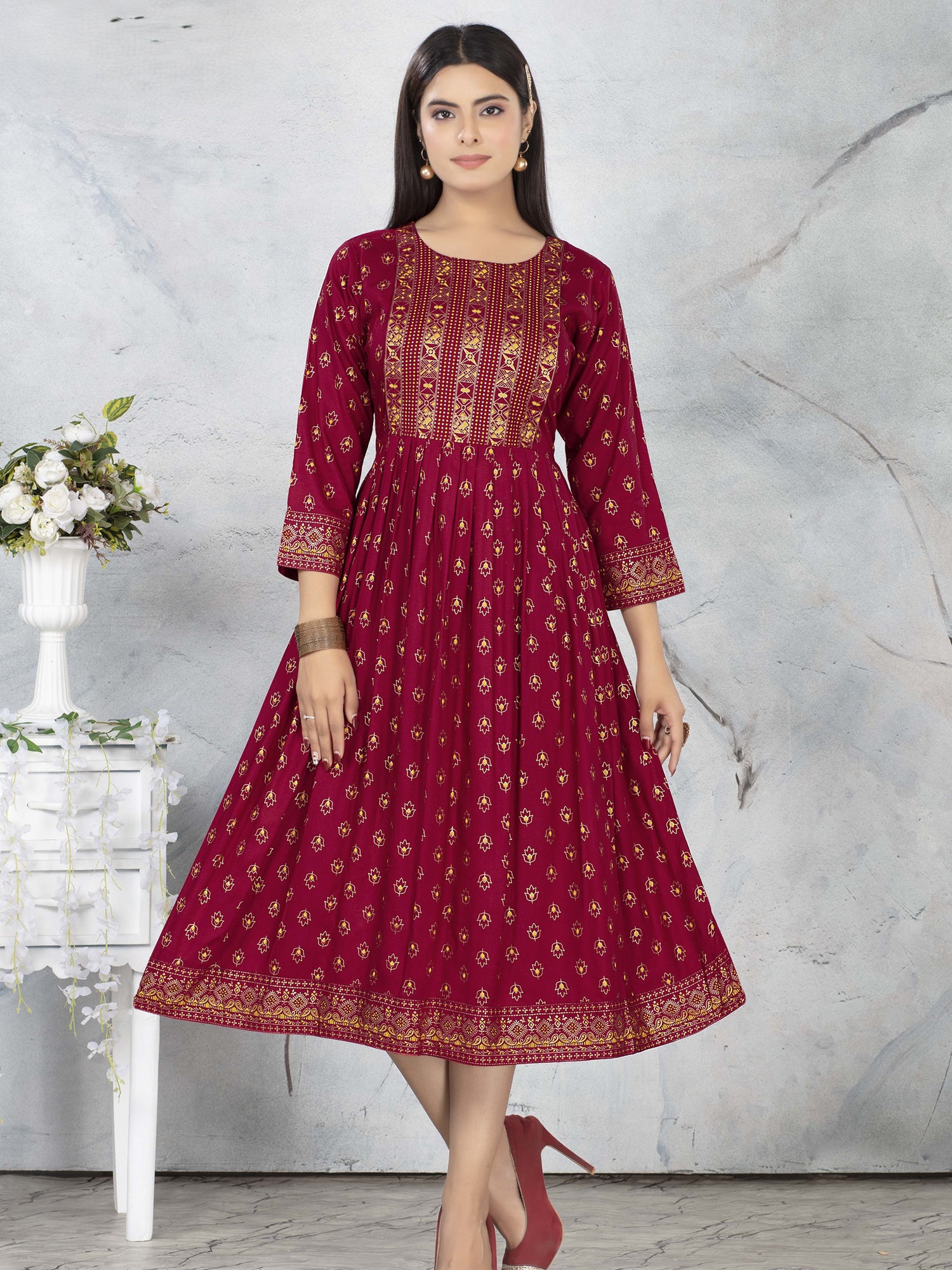 Kiara Flair Kurti - Roop Darshan