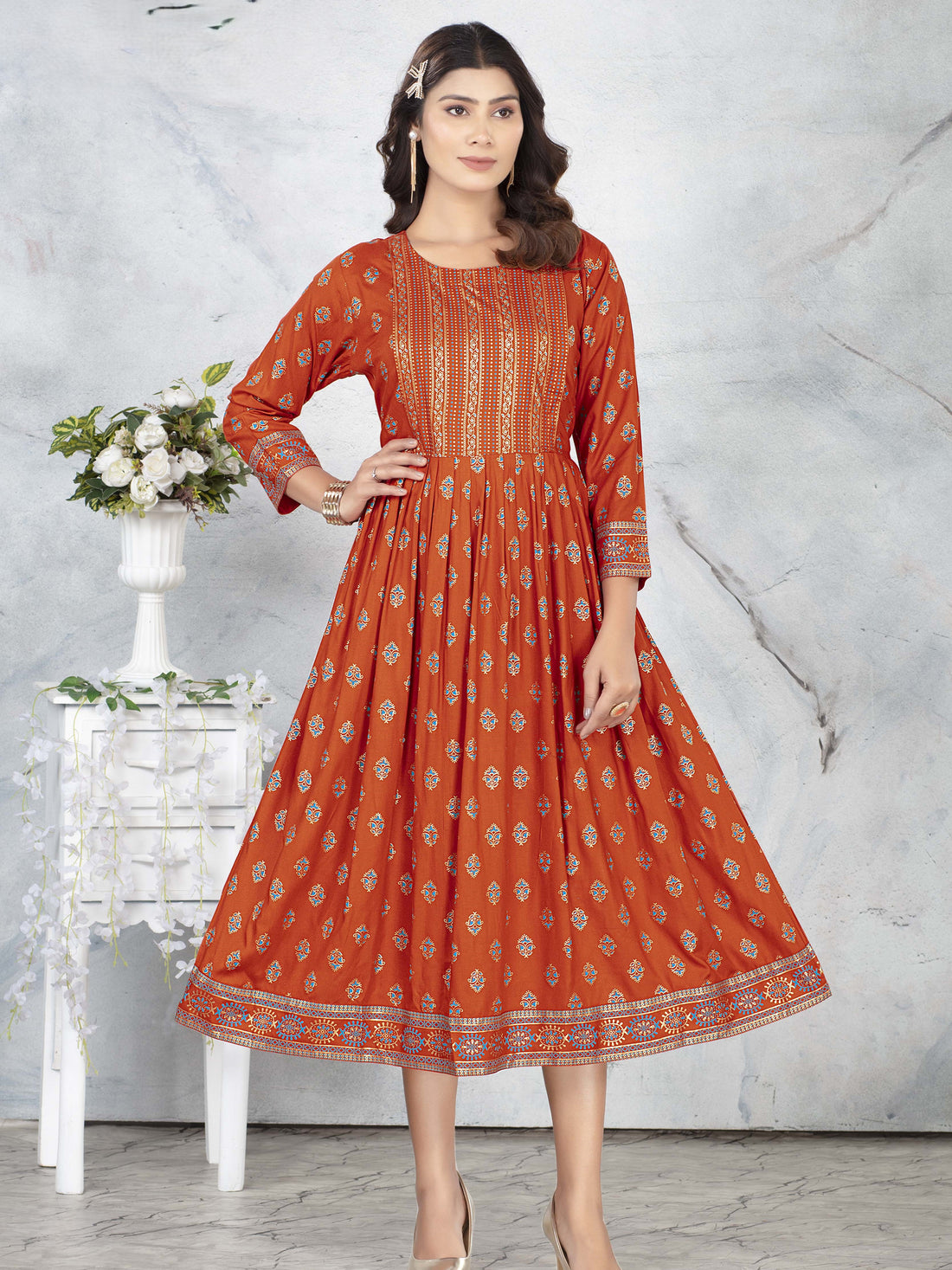 Kiara Flair Kurti - Roop Darshan