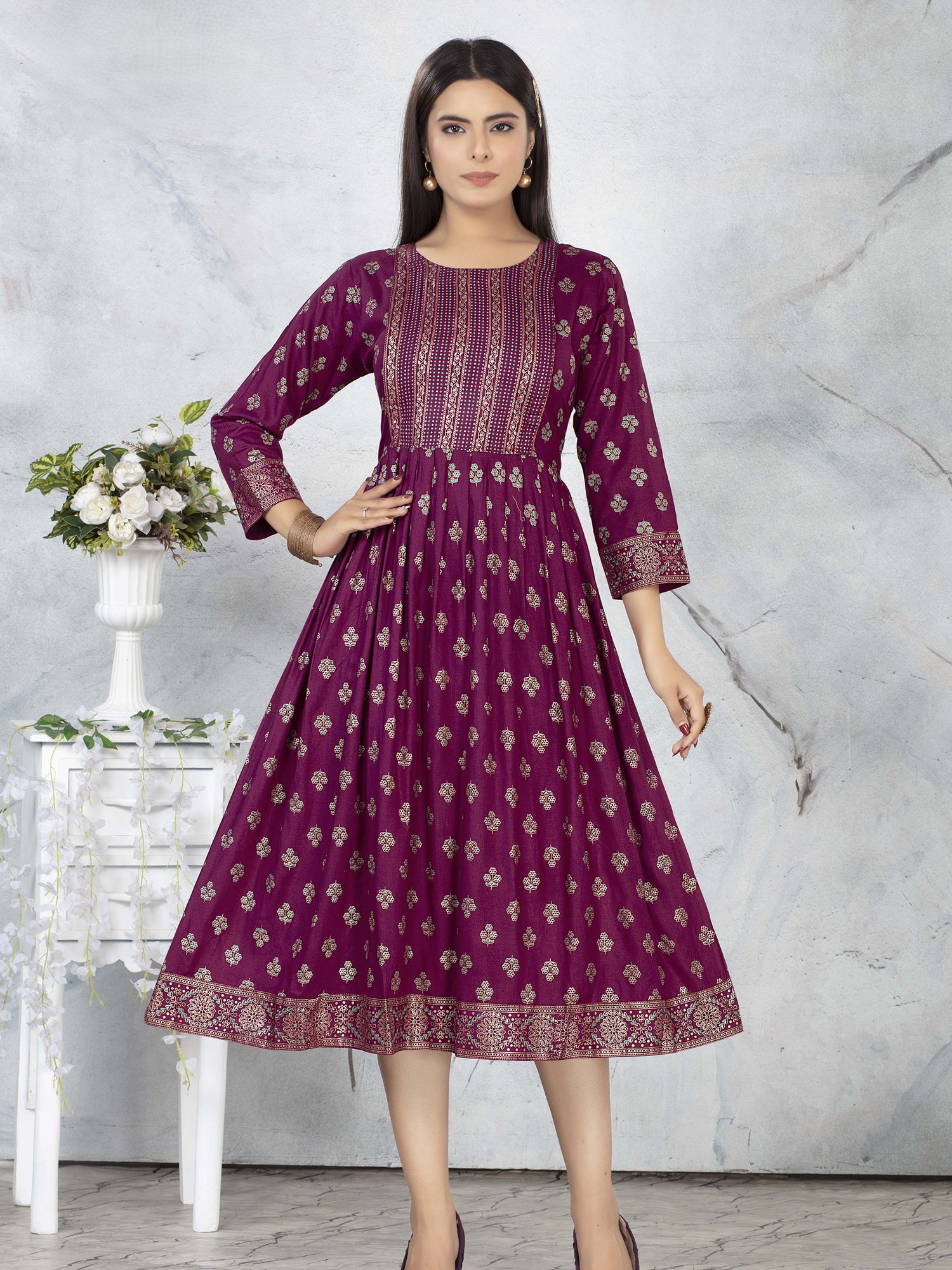 Kiara Flair Kurti - Roop Darshan