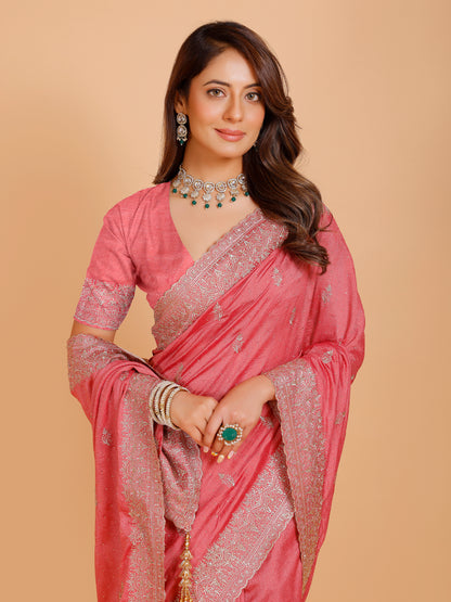 Vanshika Silk Zari Saree