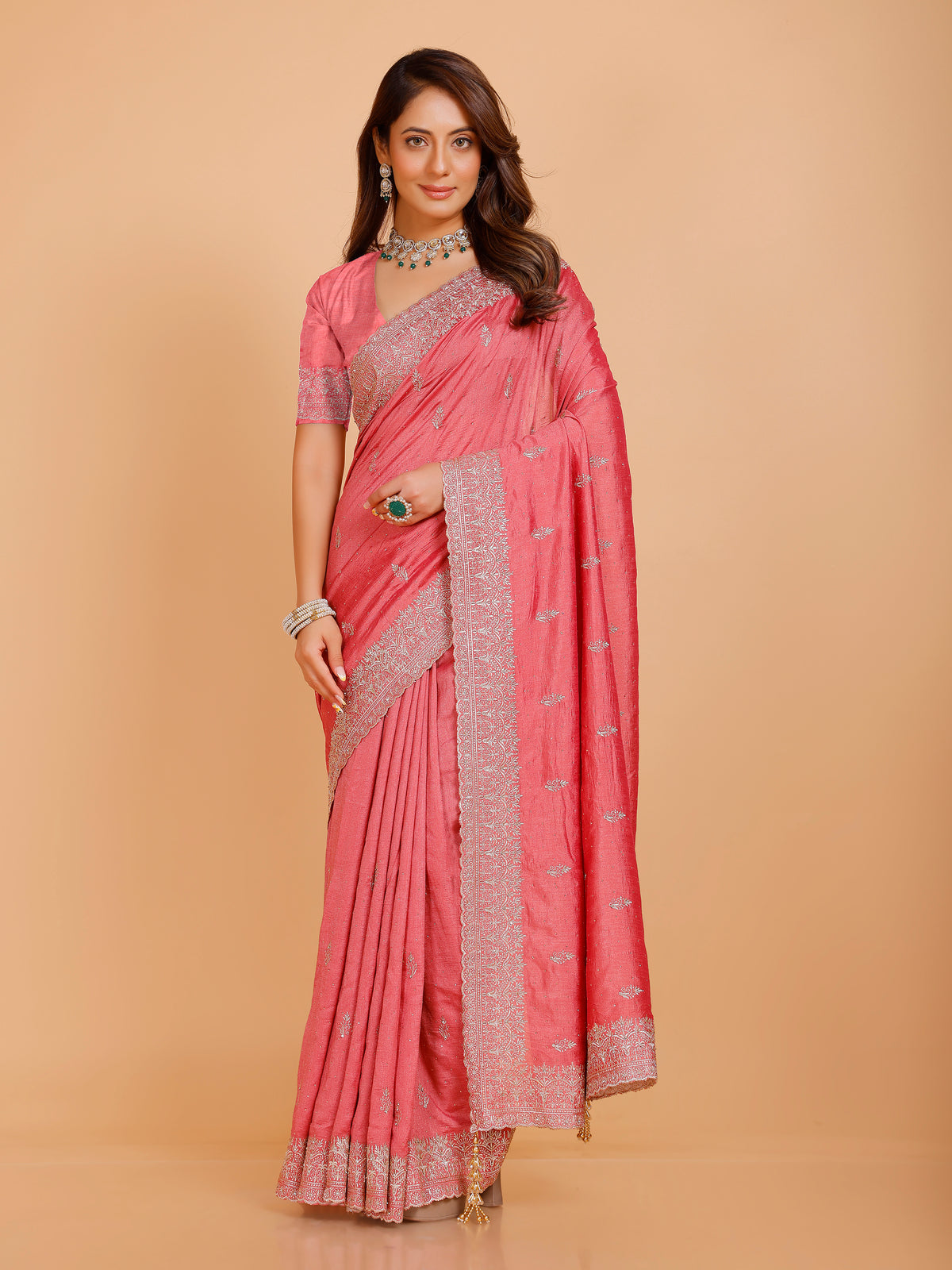 Vanshika Silk Zari Saree