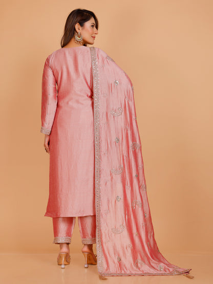 Kashish Silk Straight Suit