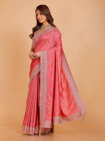 Vanshika Silk Zari Saree