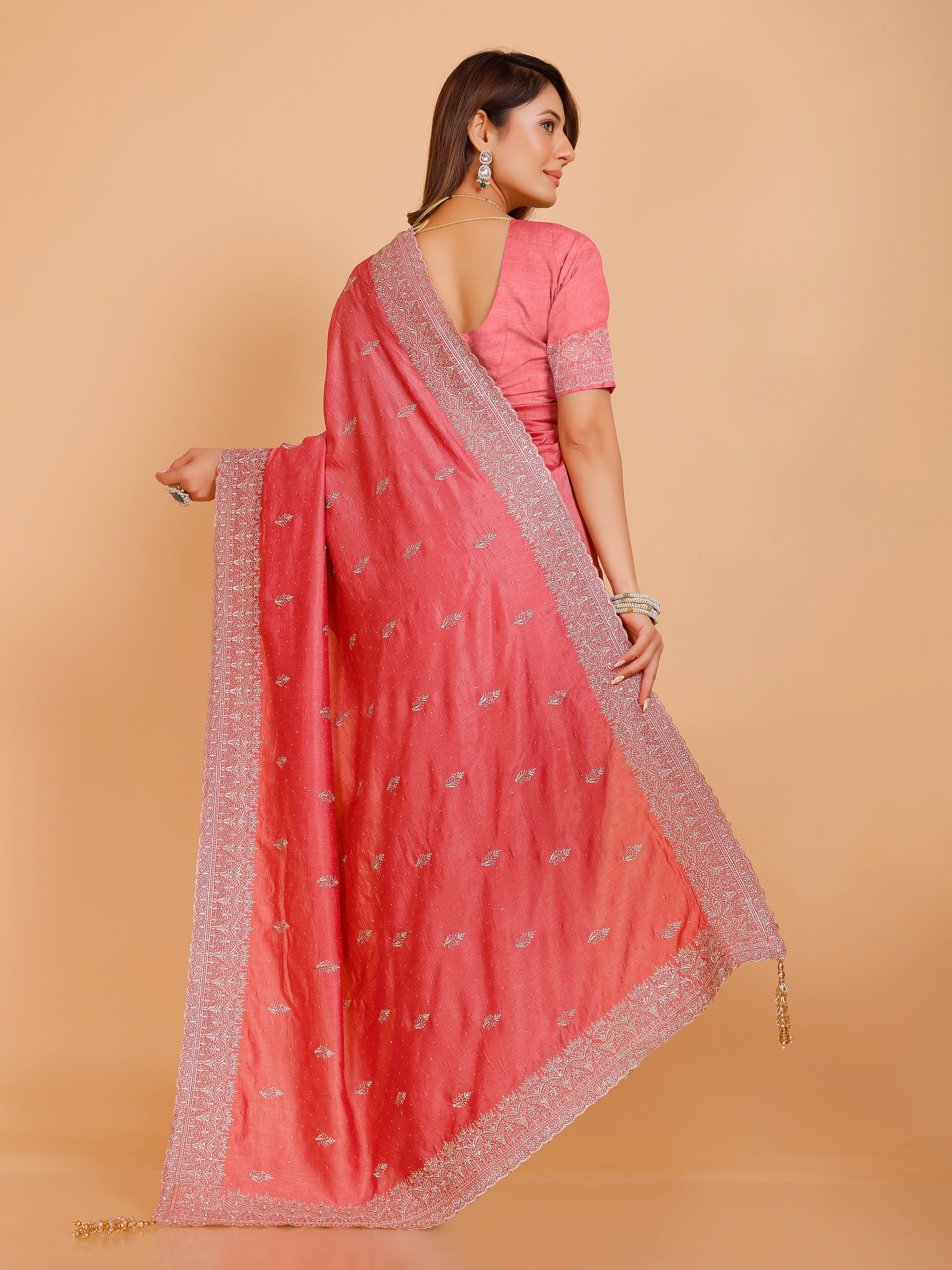 Vanshika Silk Zari Saree