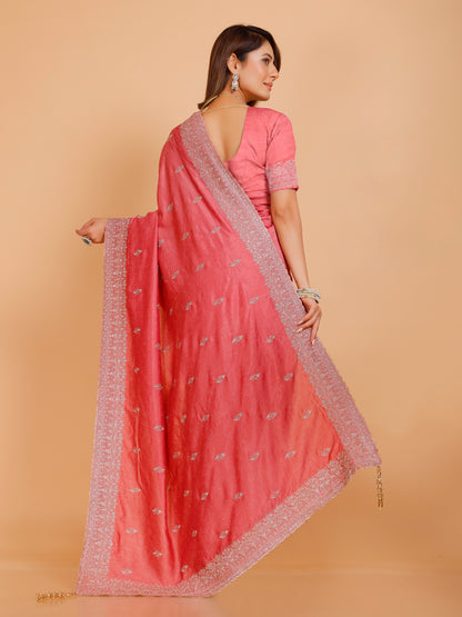 Vanshika Silk Zari Saree