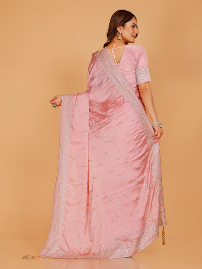 Aadhya Silk Embroidered Saree