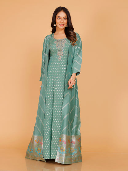 Krisha Flair Suit With Jacket