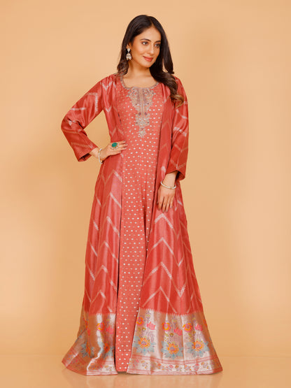 Krisha Flair Suit With Jacket