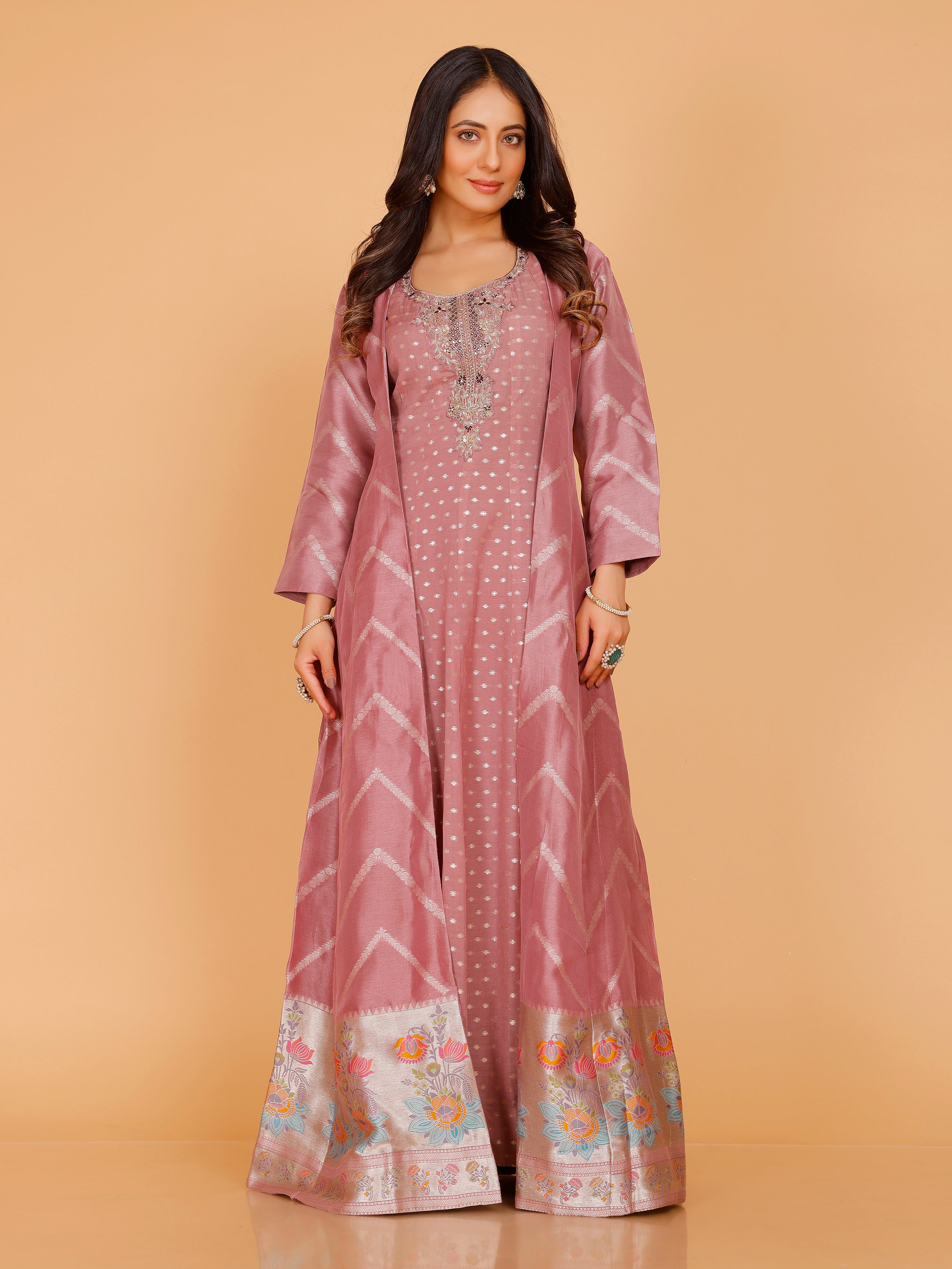 Krisha Flair Suit With Jacket