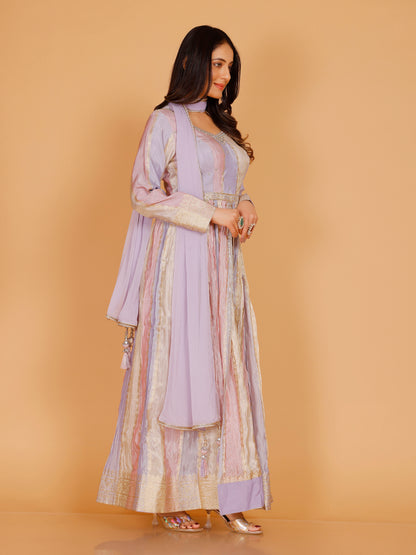 Divya Flair Palazzo Suit
