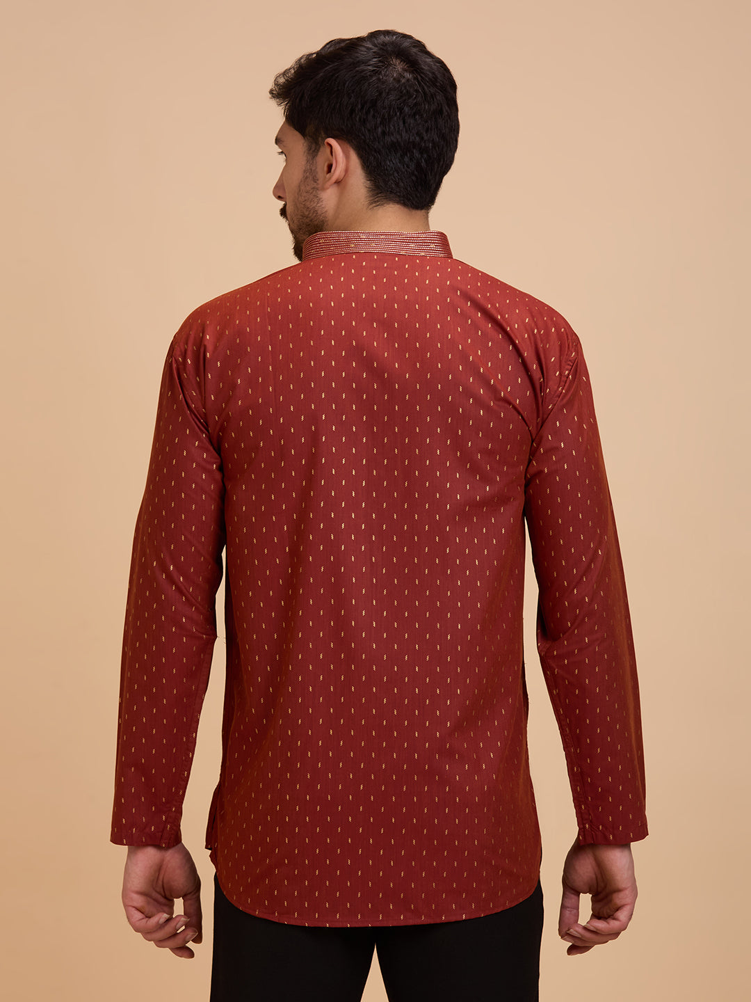 Mens Silk Kurta - Roop Darshan