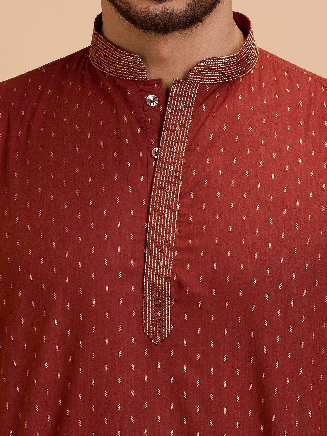 Mens Silk Kurta - Roop Darshan