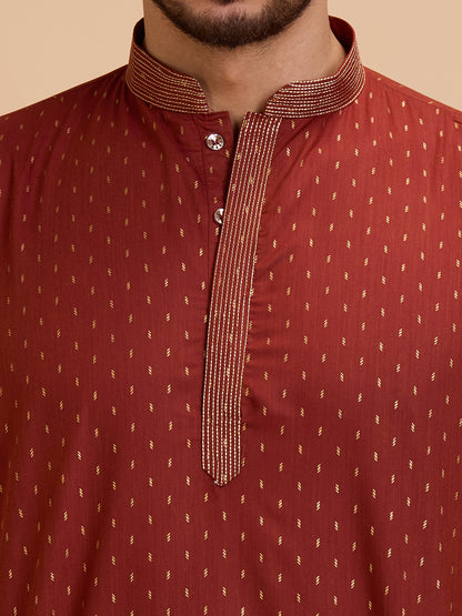 Mens Silk Kurta - Roop Darshan