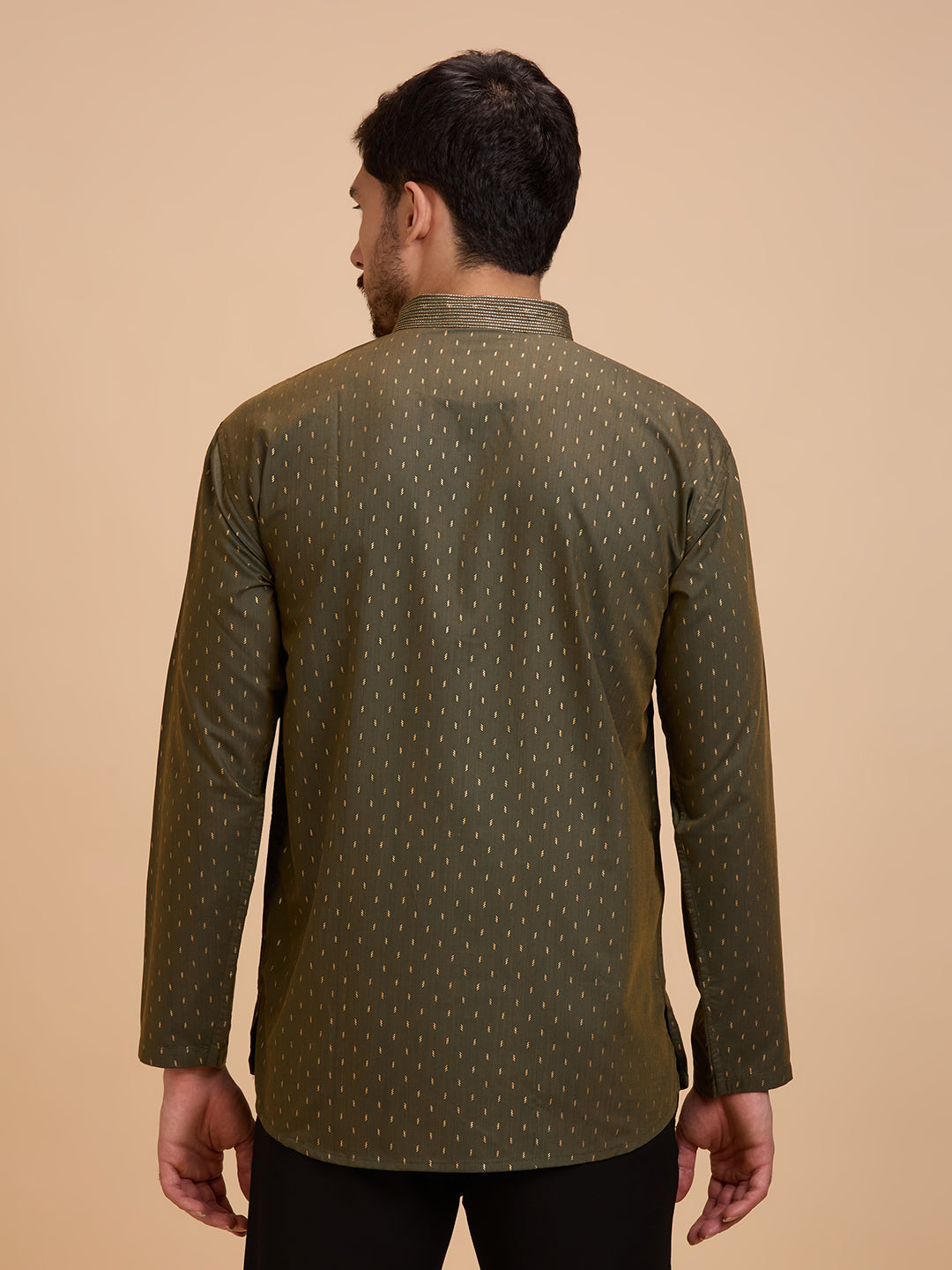 Mens Silk Kurta - Roop Darshan
